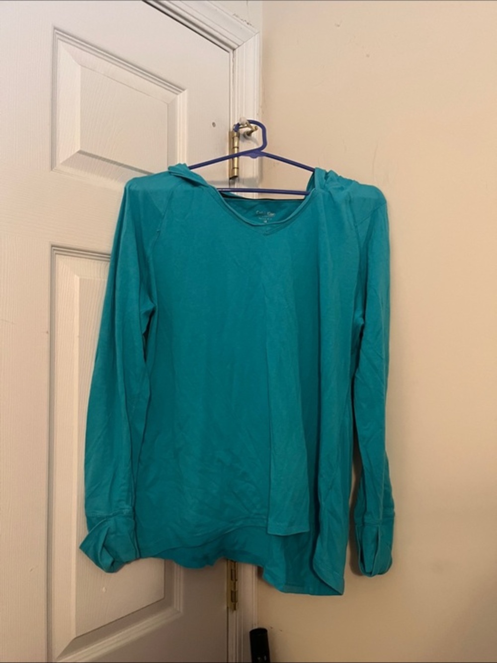 Calvin Klein Performance Teal Crewneck Hoodie